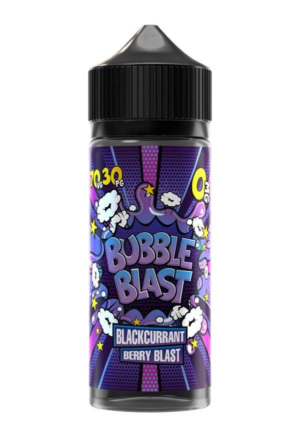 Product Image of Blackcurrant Berry Blast Shortfill E-liquid by Bubble Blast 100ml